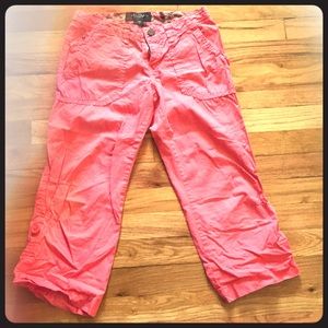 Salmon colored Bermuda Shorts